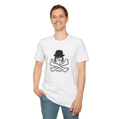 Clockwork Orange Skull and Crossbones vintage design  T-Shirt