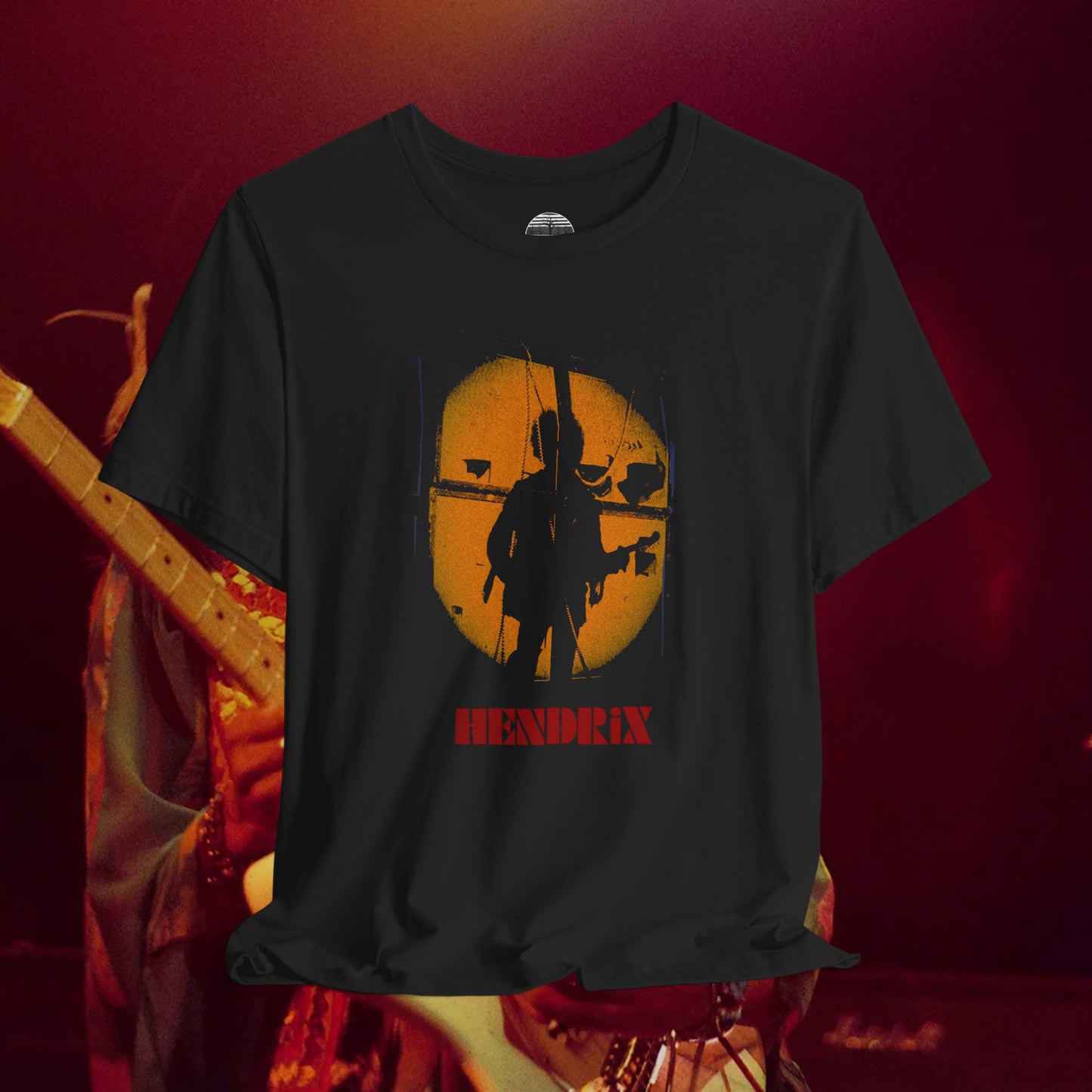 Jimi Hendrix Silhouette  T-Shirt