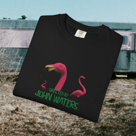 Directed by John Waters T-Shirt | Pink Flamingos graphic tee