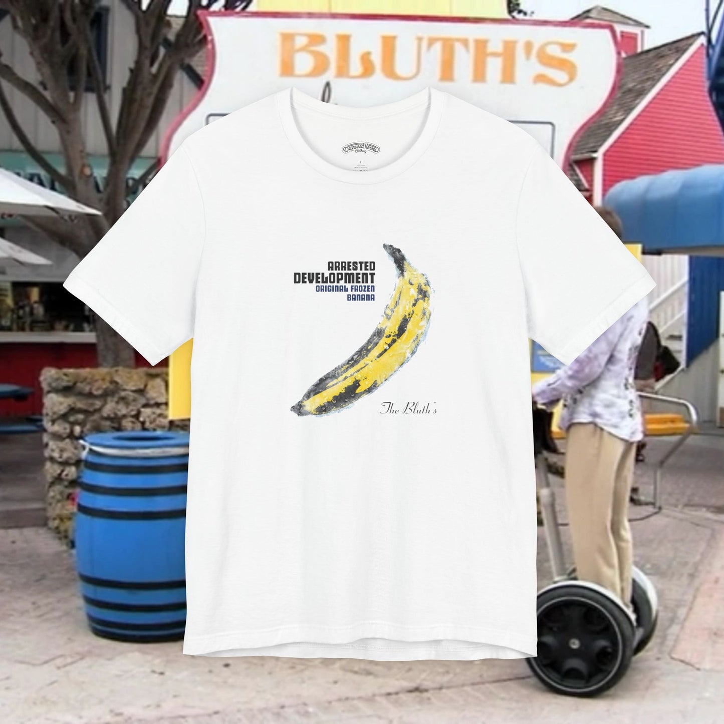 Arrested Development meets The Velvet Underground frozen banana T-Shirt
