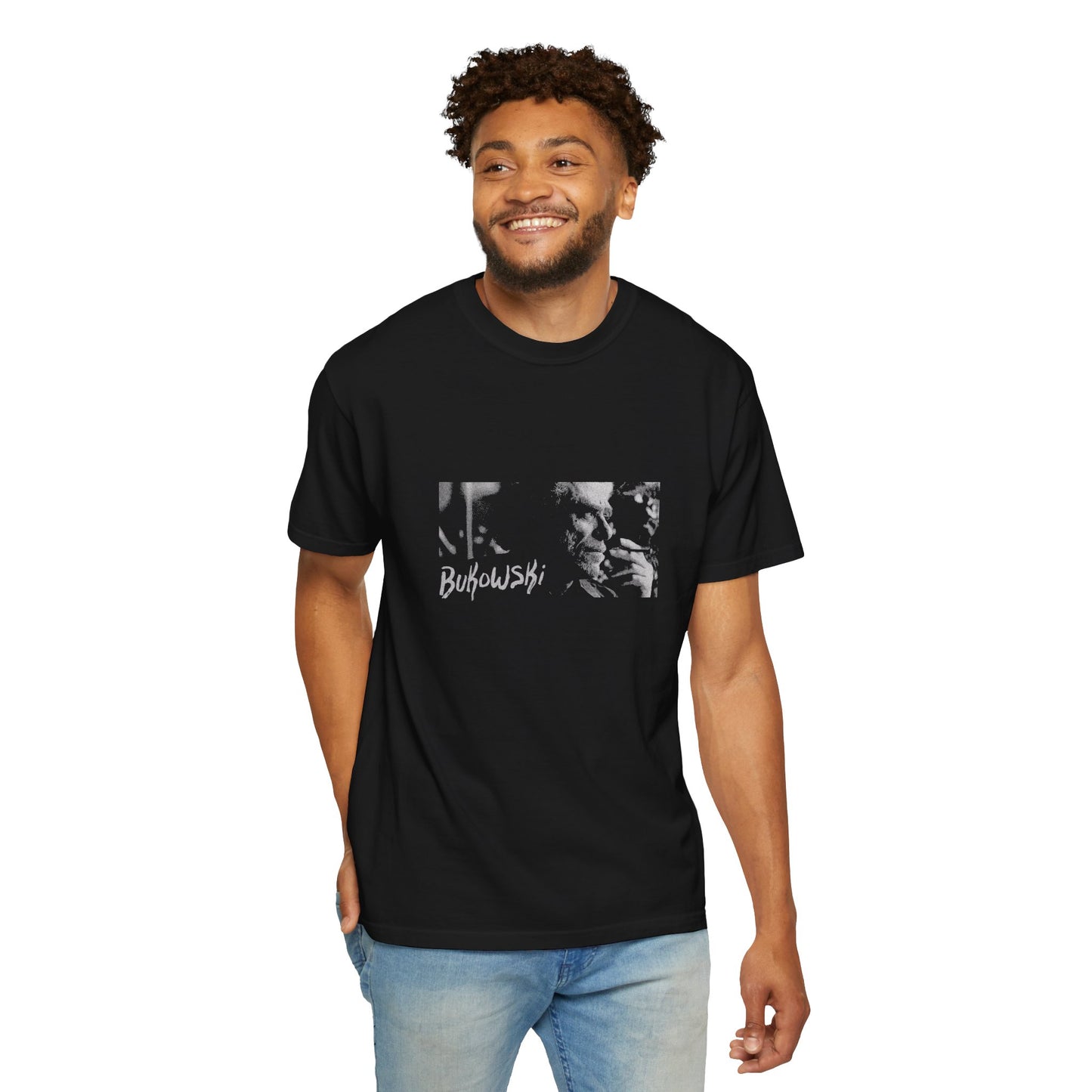 Bukowski Noir Graphic T-Shirt — Vintage Literary Tee