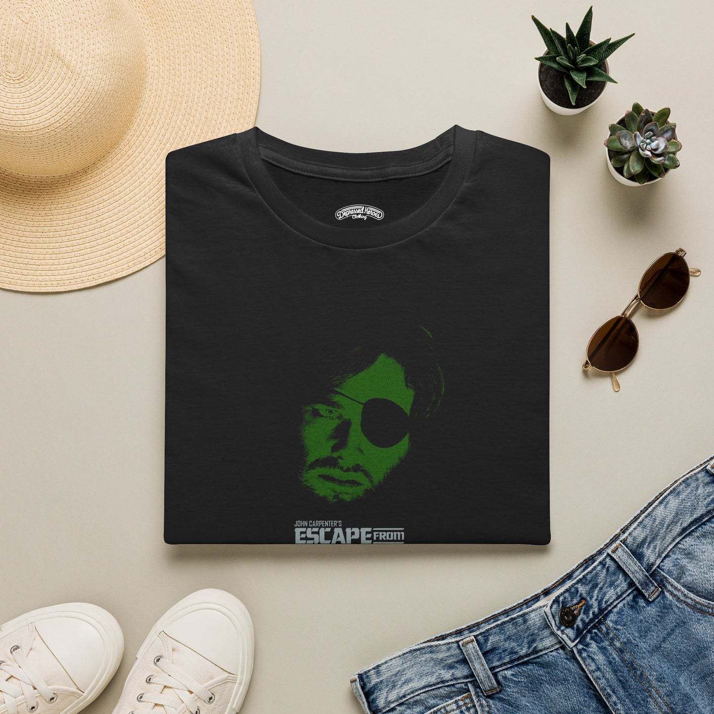 Snake Plissken John Carpenter's Escape from New York T-Shirt
