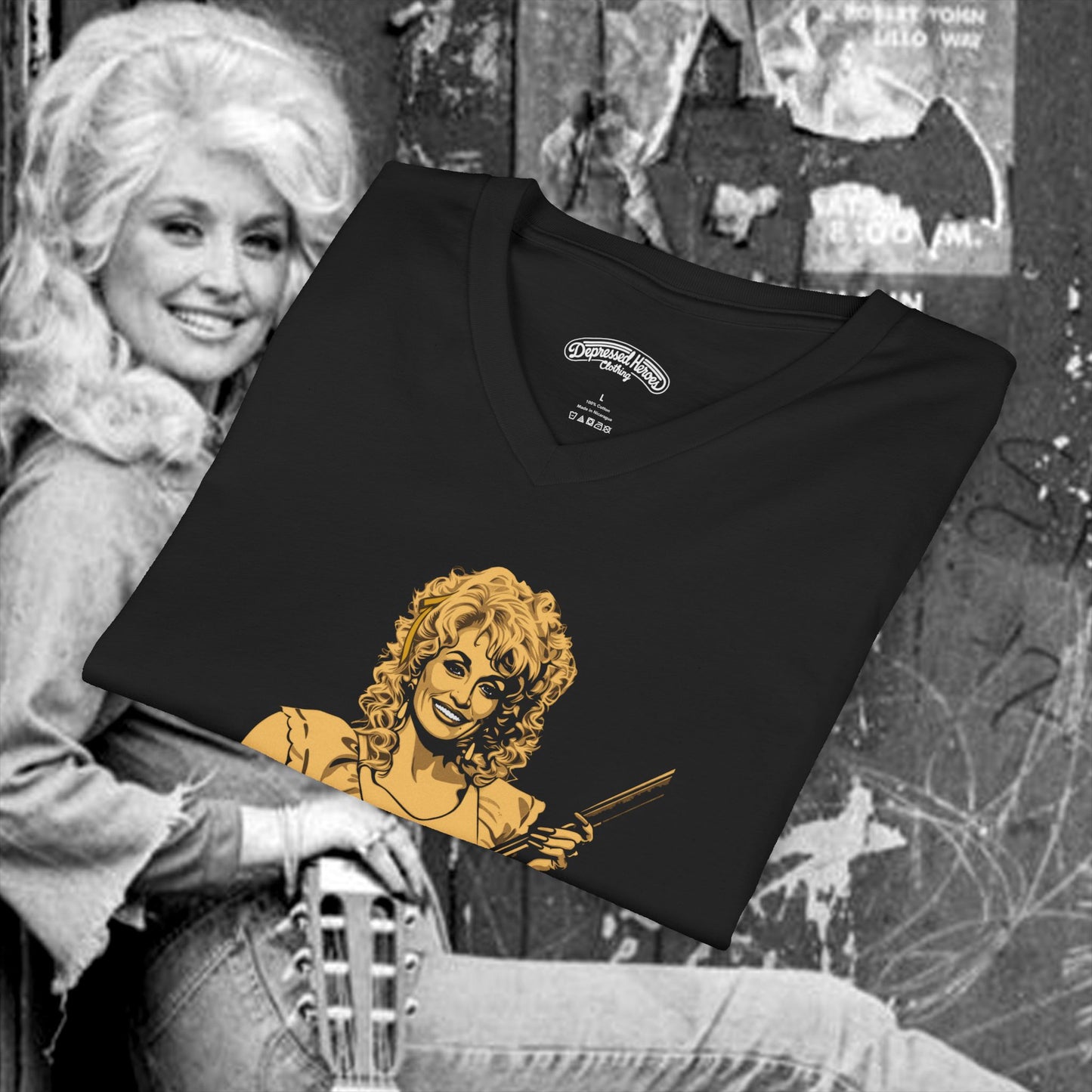 Dolly Parton Be Nice Tee | V-Neck Shirt