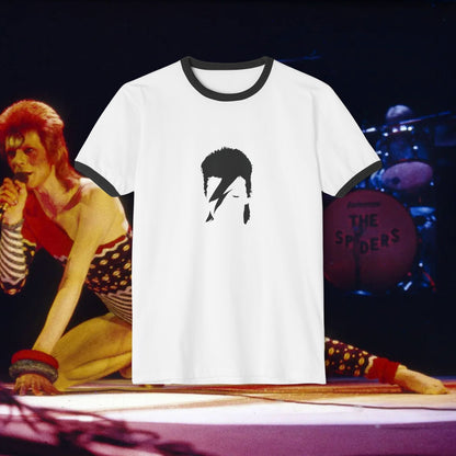 David Bowie 70's era double sided ringer T-Shirt