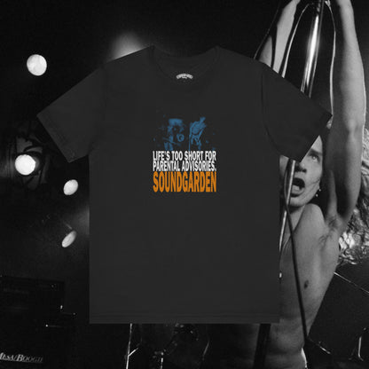 Soundgarden 'Life's Too Short for Parental Advisories' Band Tee