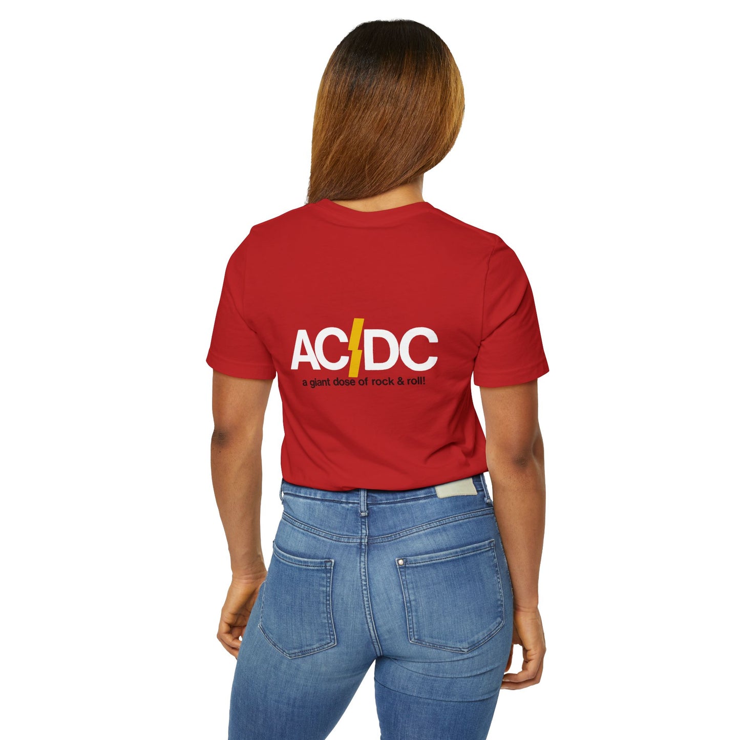 AC/DC vintage style double sided T-Shirt