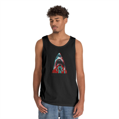 Jaws 3D Tank Tops