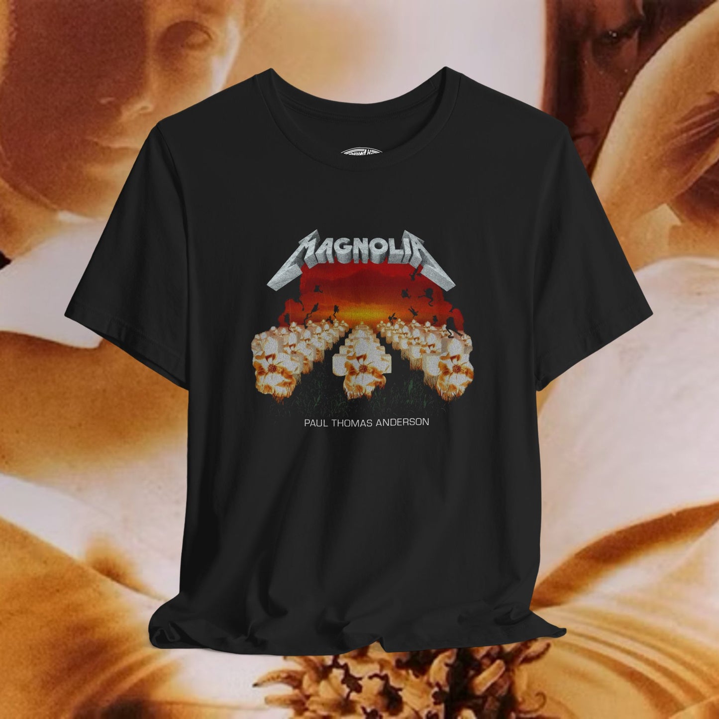 Metallica meets Magnolia Album Art Mash Up Tee