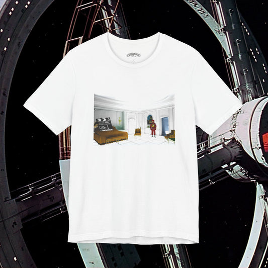 2001 A Space Odyssey Scene 680 Take 1 White Room Astronaut T-Shirt