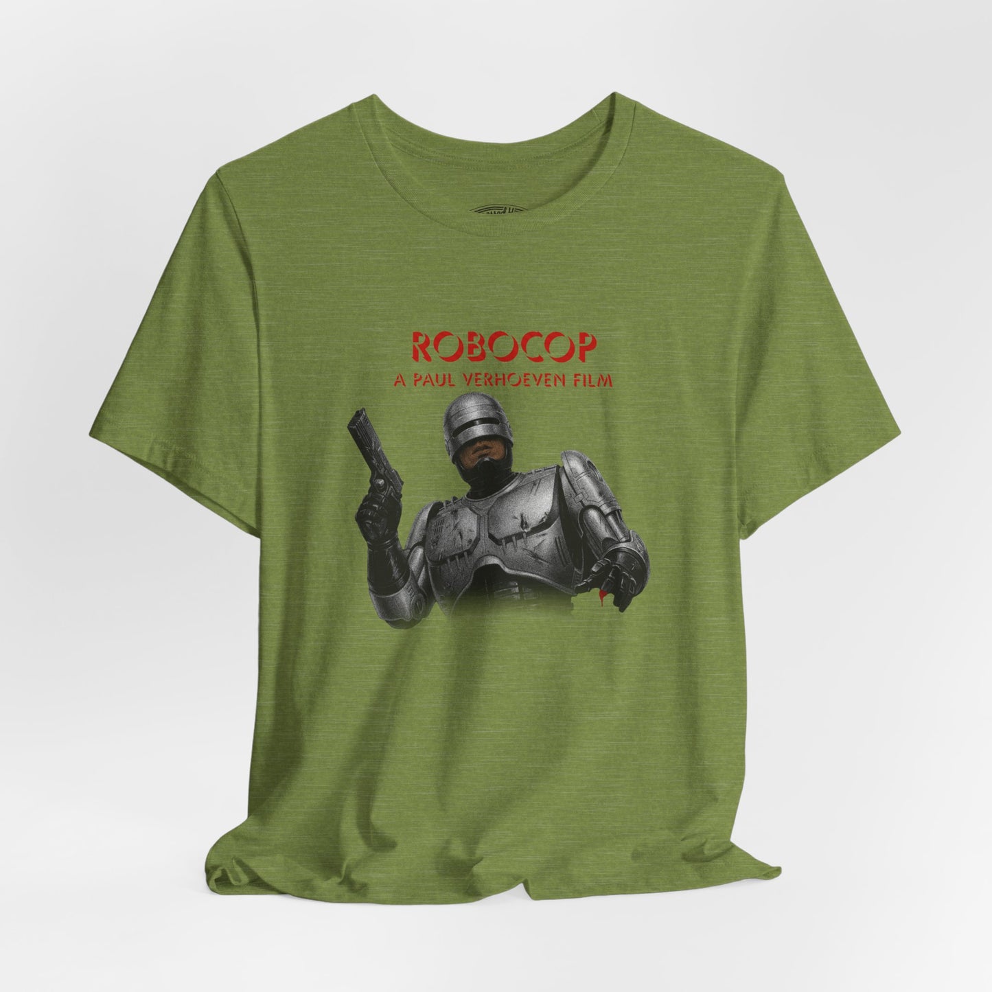 Robocop meets Queen News of the World album green T-Shirt