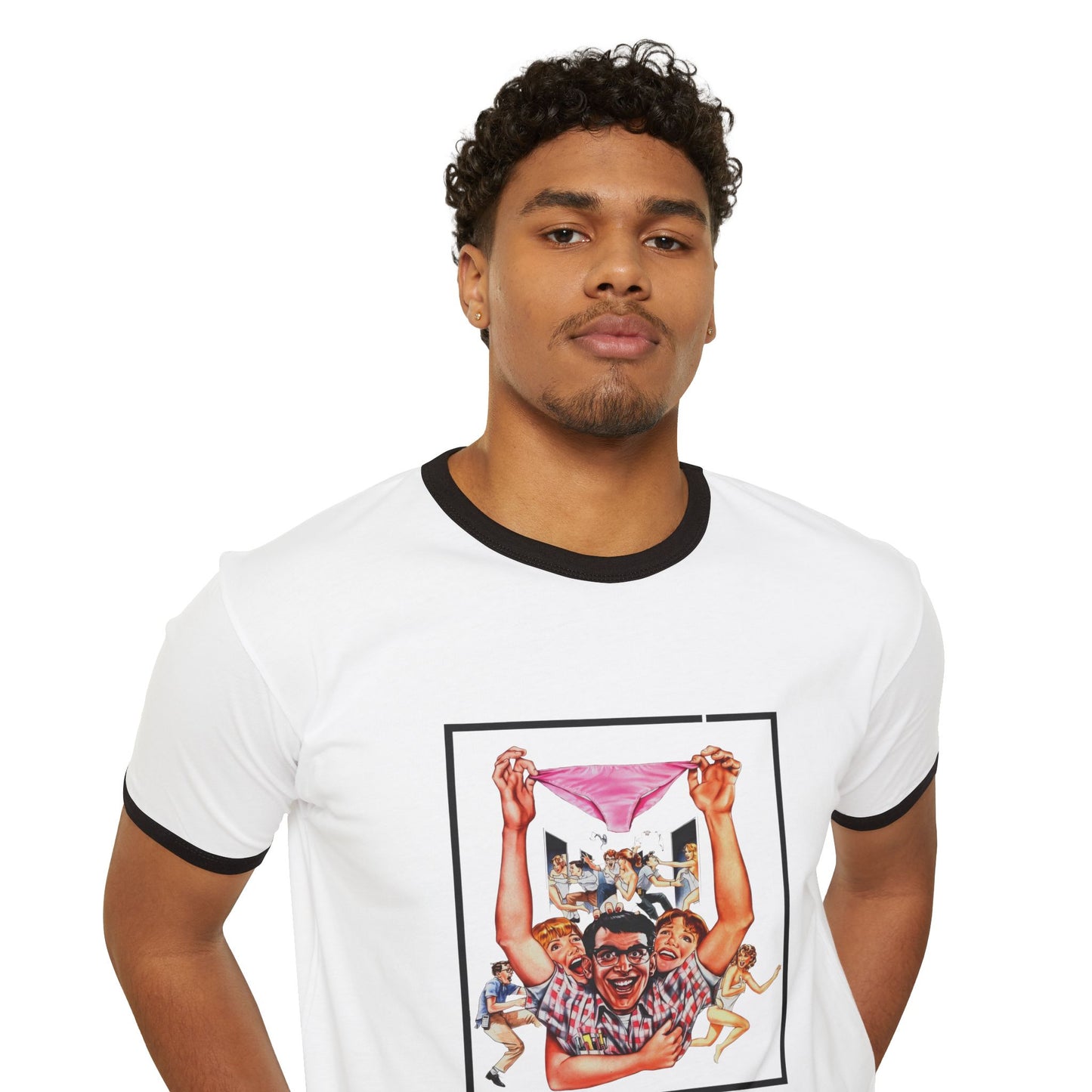 Revenge of the Nerds original italian movie poster ringer T-Shirt
