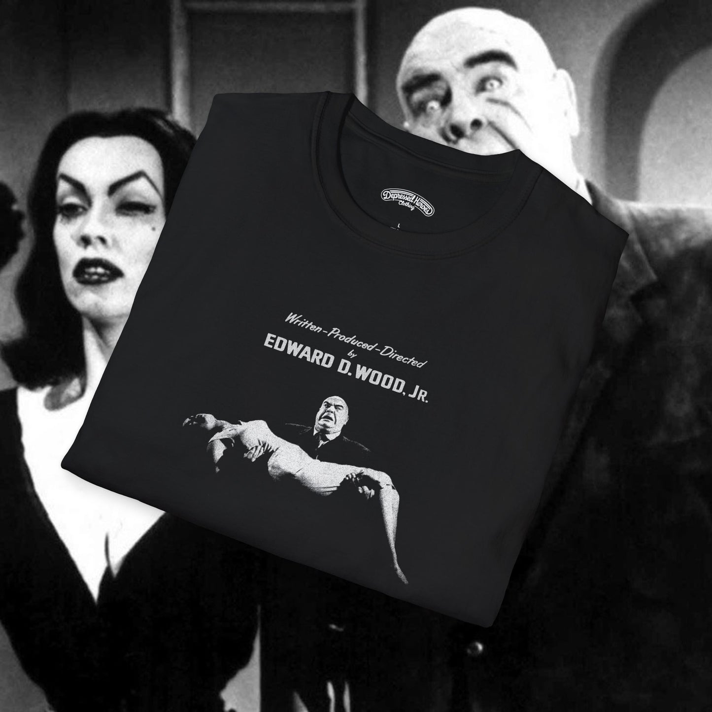 Written Producer and Directed by Edward D. Wood, Plan 9 from Outer Space T-Shirt