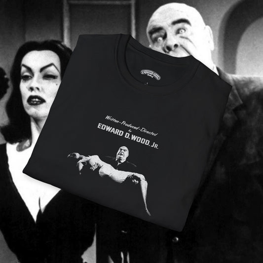 Written Producer and Directed by Edward D. Wood, Plan 9 from Outer Space T-Shirt