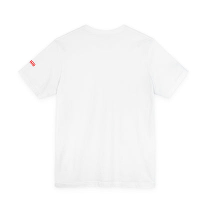 Fargo minimalist design, with title on sleeve  t-shirt