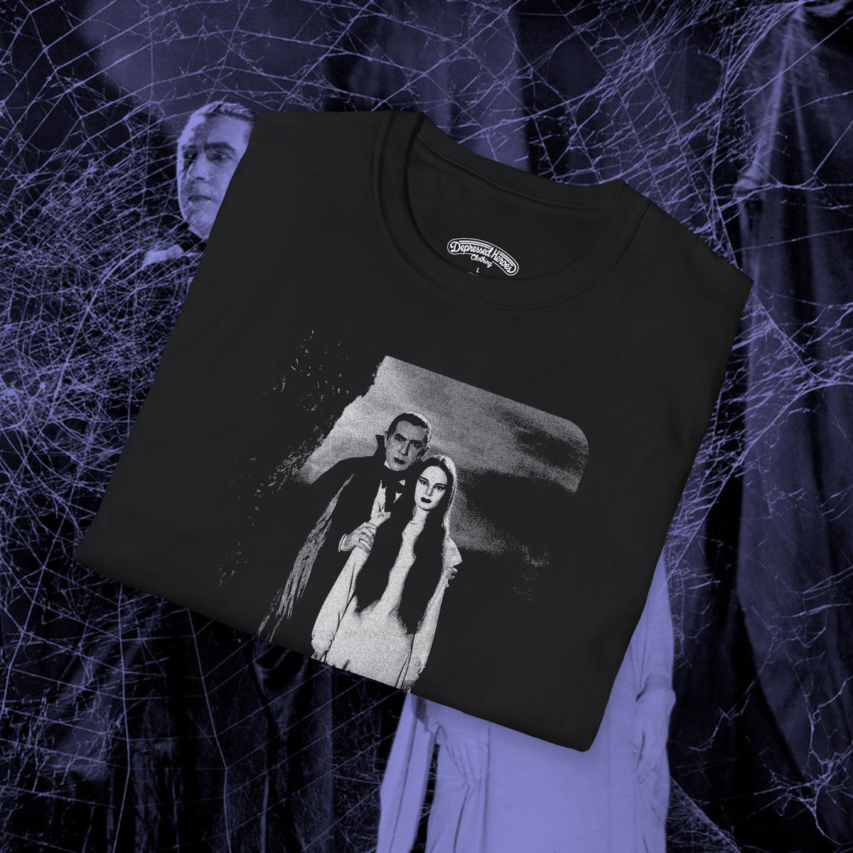 Bela Lugosi and Carroll Borland Mark of the Vampire T-Shirt