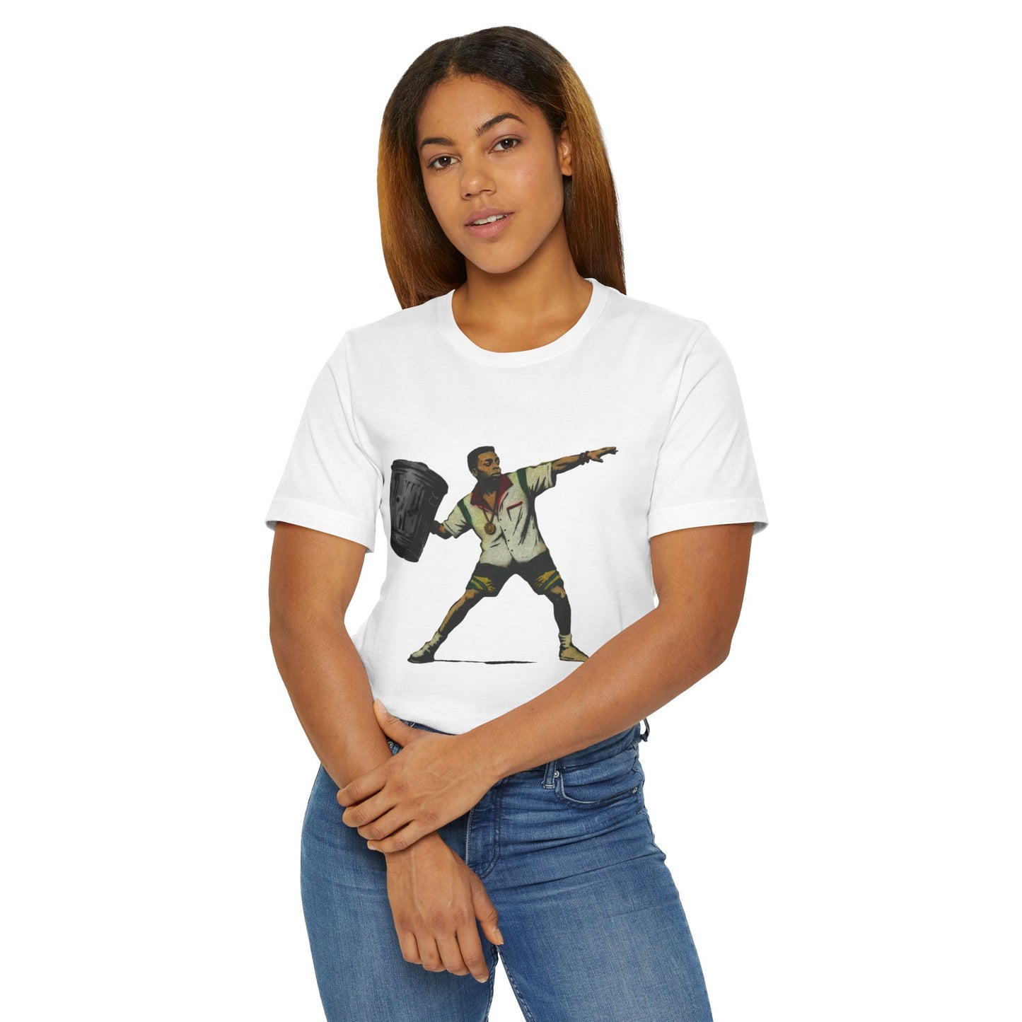Banksy meets Spike Lee Do The Right Thing t-shirt