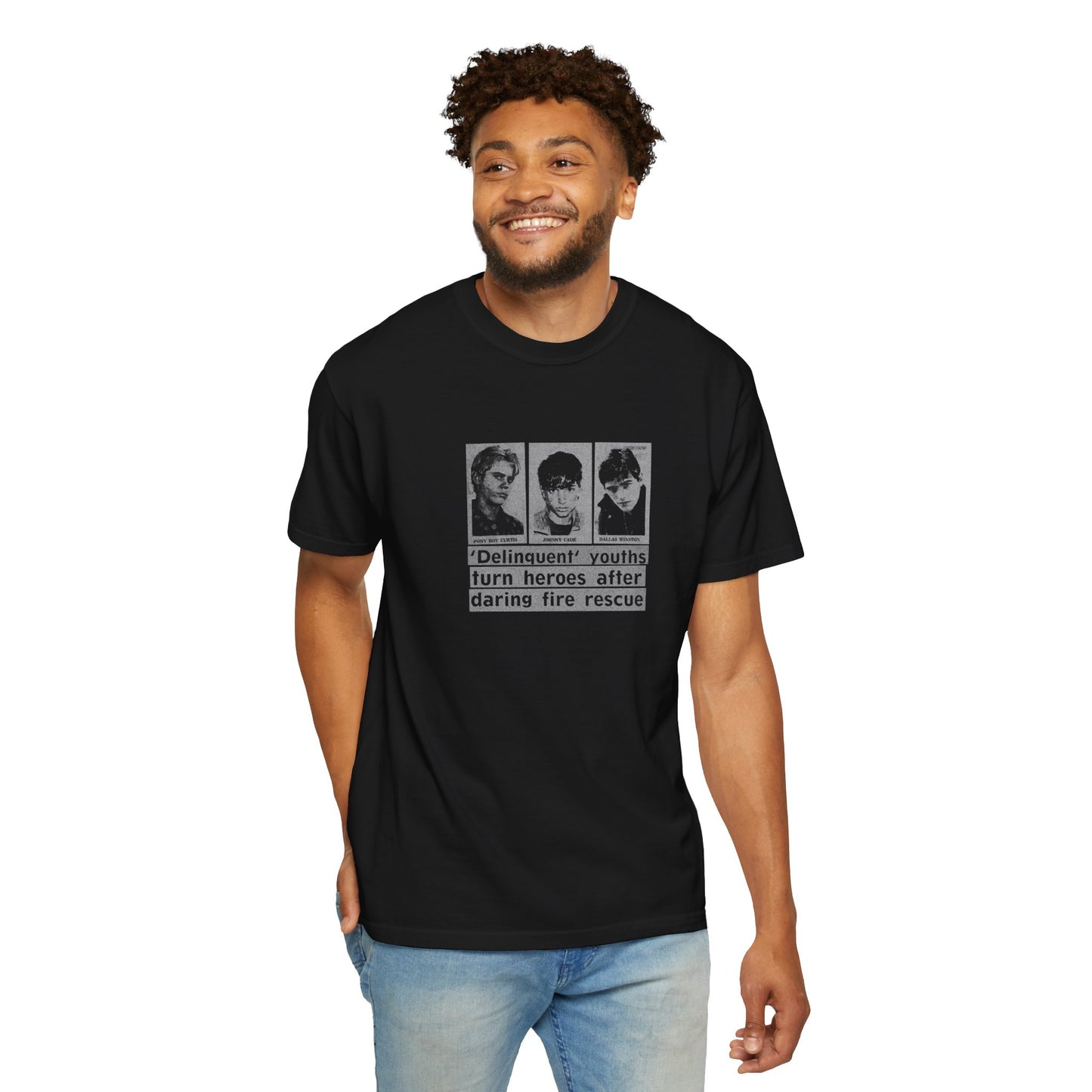 The Outsiders 'Delinquent Youth' double sided T-Shirt