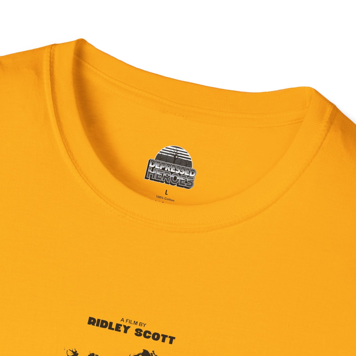 Thelma & Louise vintage movie poster T-Shirt yellow and gold