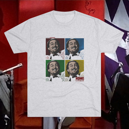 The King of Comedy Robert Deniro french film poster tri-blend soft T-Shirt