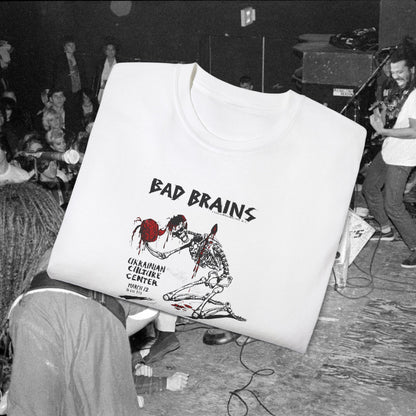 Bad Brains Ukranian Culture Center LA 1981 vintage flyer T -Shirt