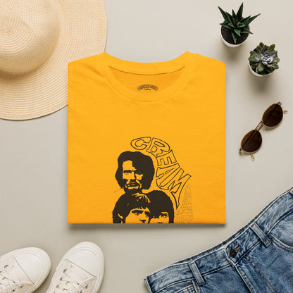 Cream Eric Clapton Jack Bruce Ginger Baker vintage flyer T‑Shirt
