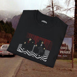 Twin Peaks David Lynch and The Arm Black Lodge Scene T-Shirt