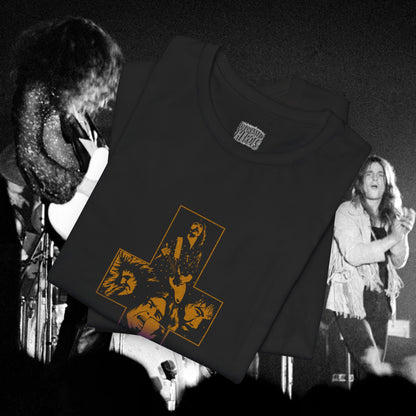 Sabbath upside cross vintage rock ad t-shirt