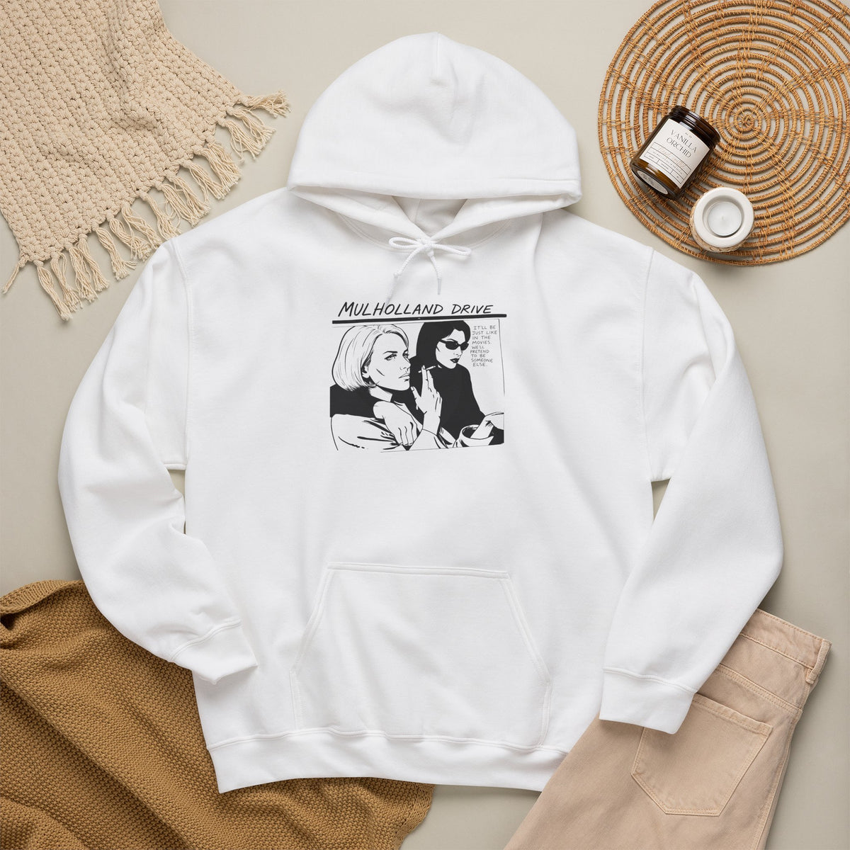 Mulholland Drive meets Sonic Youth Hoodie
