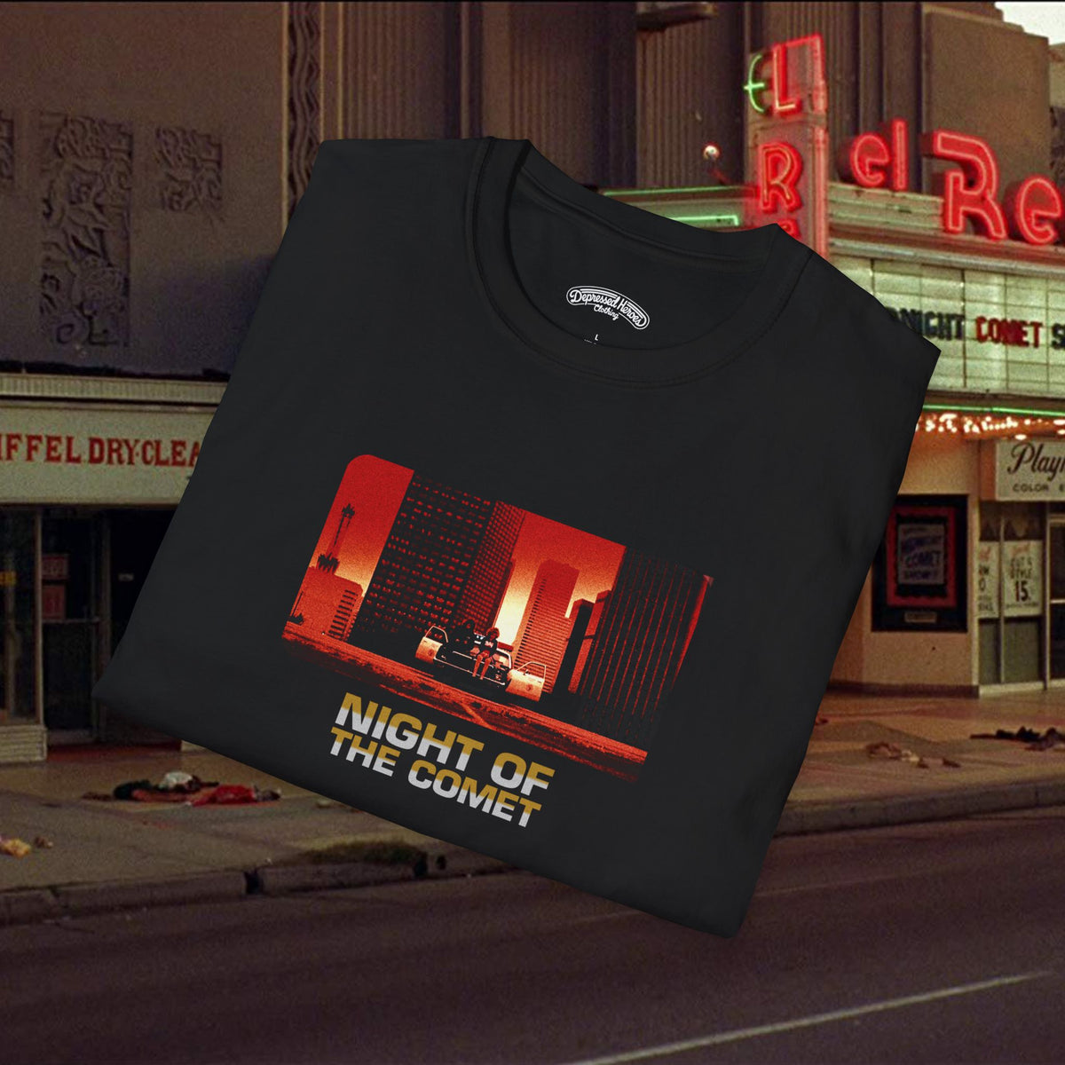 Night of the Comet 80's cult classic double sided T-Shirt