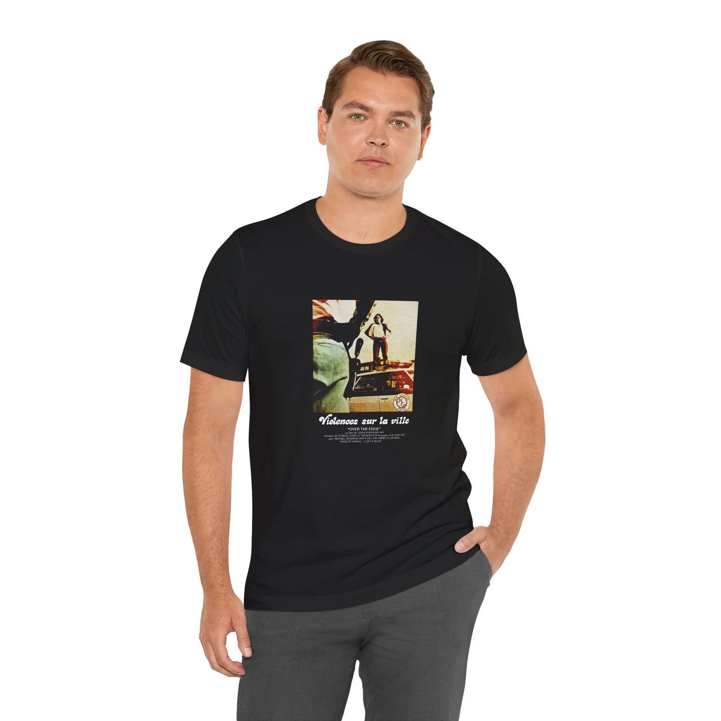Over The Edge - Violences sur la ville - French Film Poster T-Shirt | Vintage Style