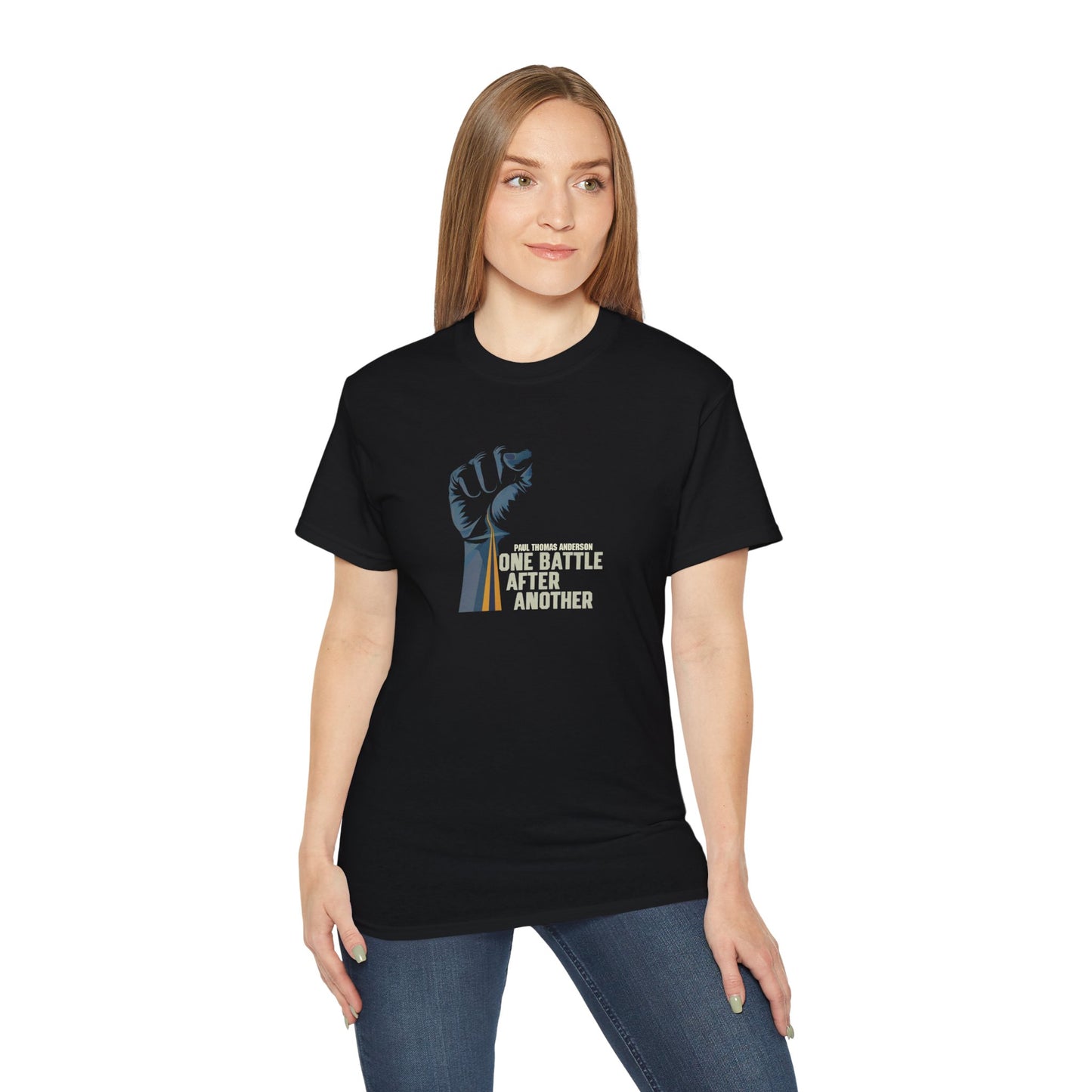 One Battle After Another protest fist PT Anderson T-Shirt
