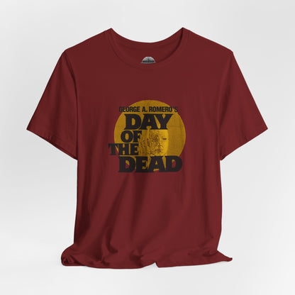 Day of the Dead T-Shirt George Romero Bub Sarah Horror Movie Tee gray & cardinal