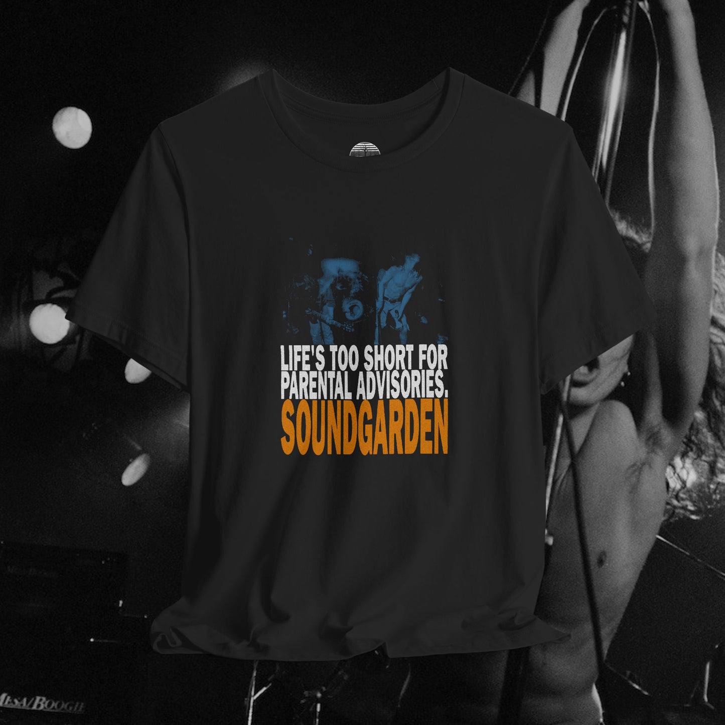 Soundgarden 'Life's Too Short for Parental Advisories' Band Tee