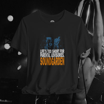 Soundgarden 'Life's Too Short for Parental Advisories' Band Tee