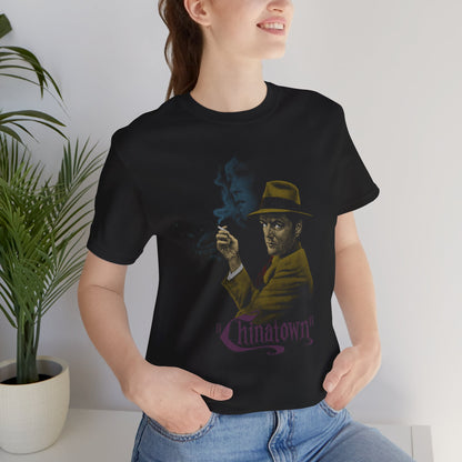 Chinatown Noir Jack Nicholson Faye Dunaway Vintage Film Graphic Tee