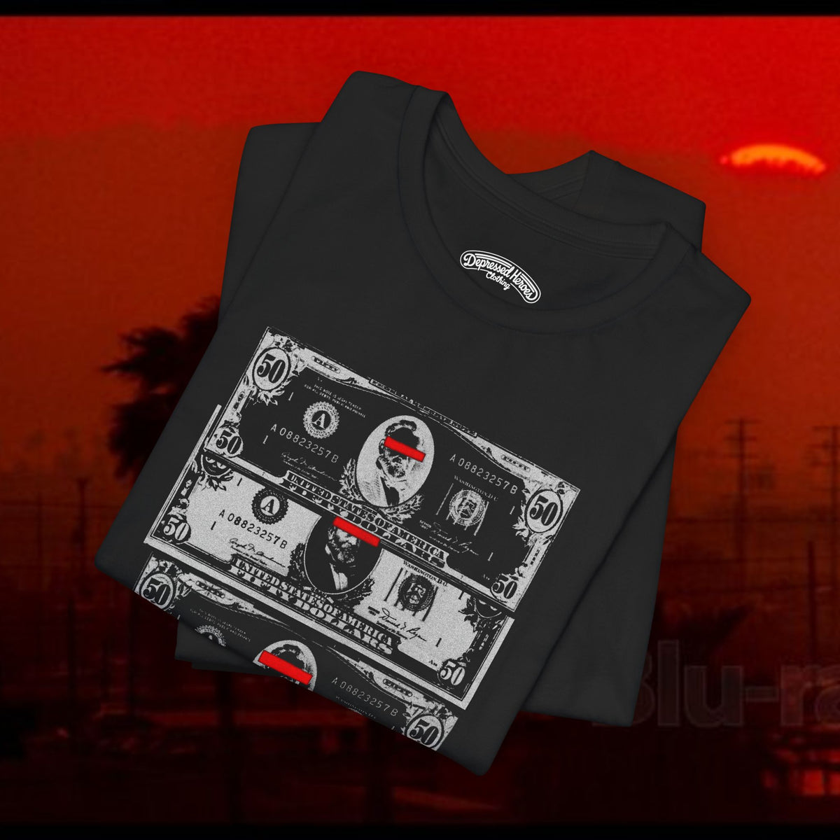 To Live Die and Die in LA double sided T-Shirt