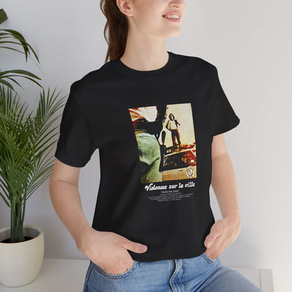Over The Edge - Violences sur la ville - French Film Poster T-Shirt | Vintage Style