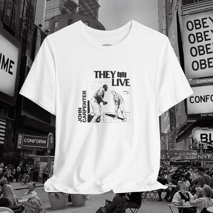They Live meets Black Flag mash up T-Shirt