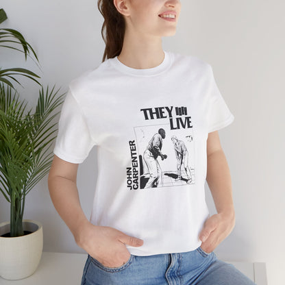 They Live meets Black Flag mash up T-Shirt