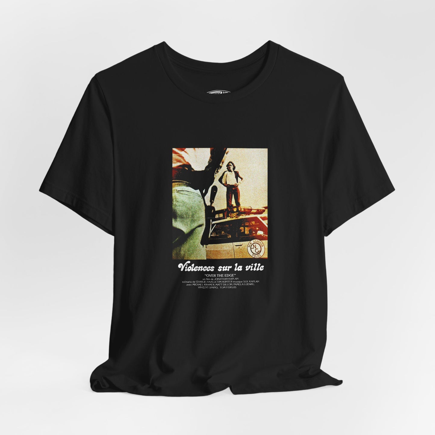 Over The Edge - Violences sur la ville - French Film Poster T-Shirt | Vintage Style