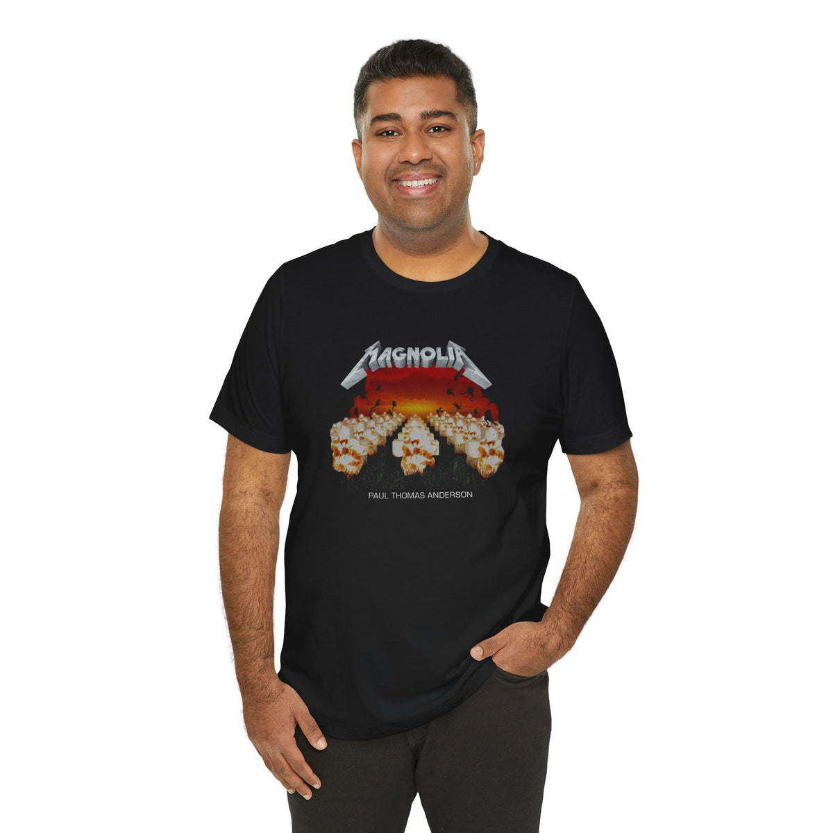 Metallica meets Magnolia Album Art Mash Up Tee