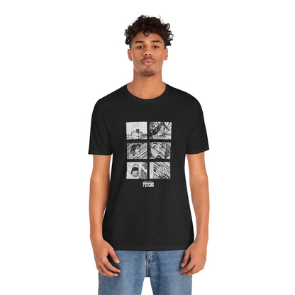 Psycho storyboard shower sequence Alfred Hitchcock horror T Shirt