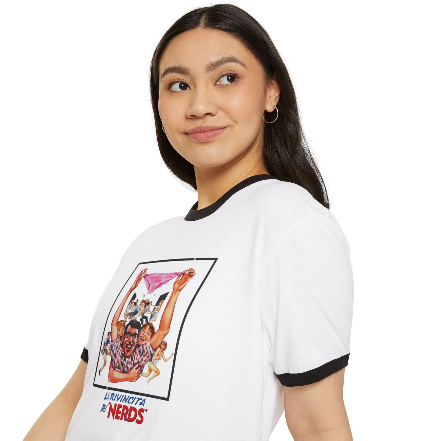 Revenge of the Nerds original italian movie poster ringer T-Shirt