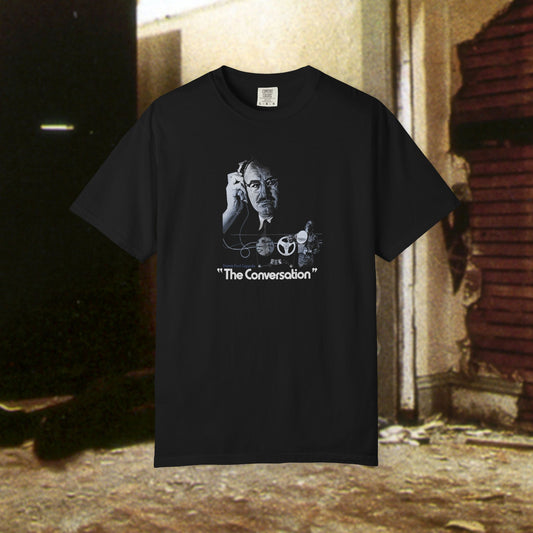 The Conversation Gene Hackman Francis Ford Coppola film t-shirt