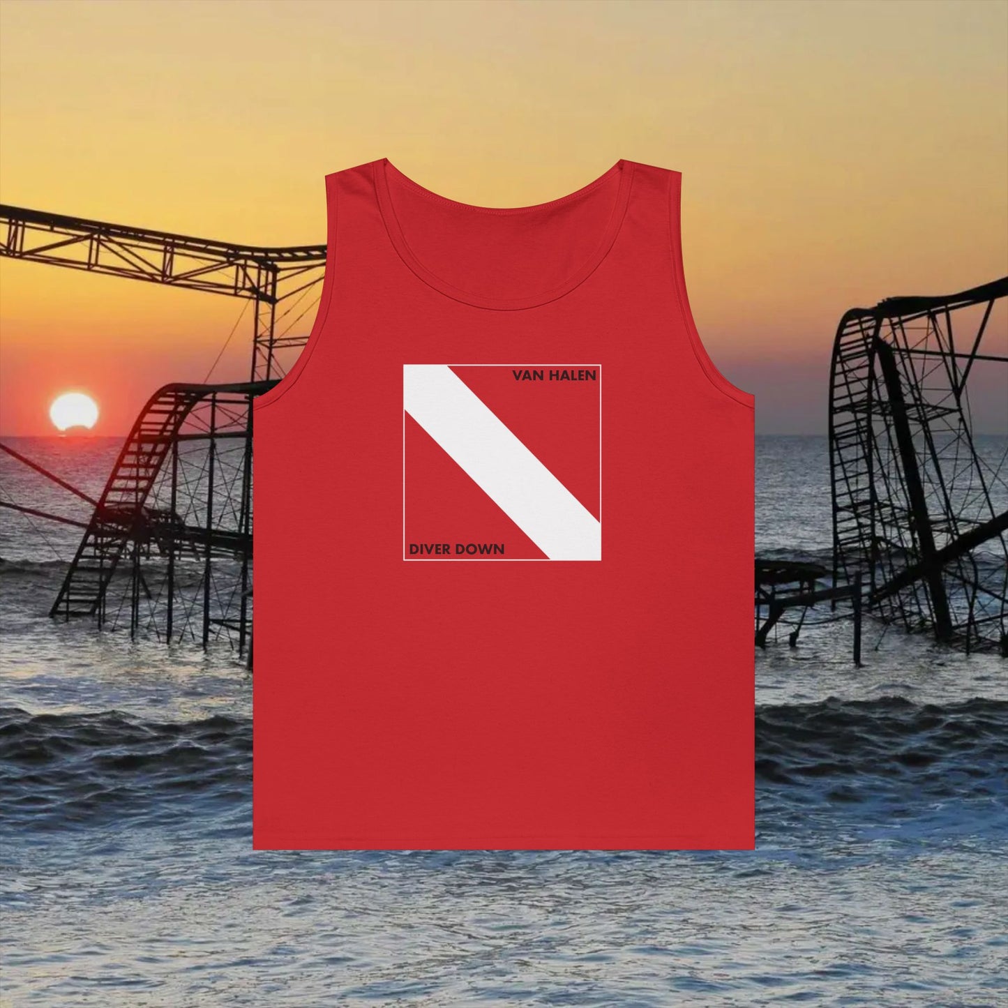 VH Diver Down Tank Top