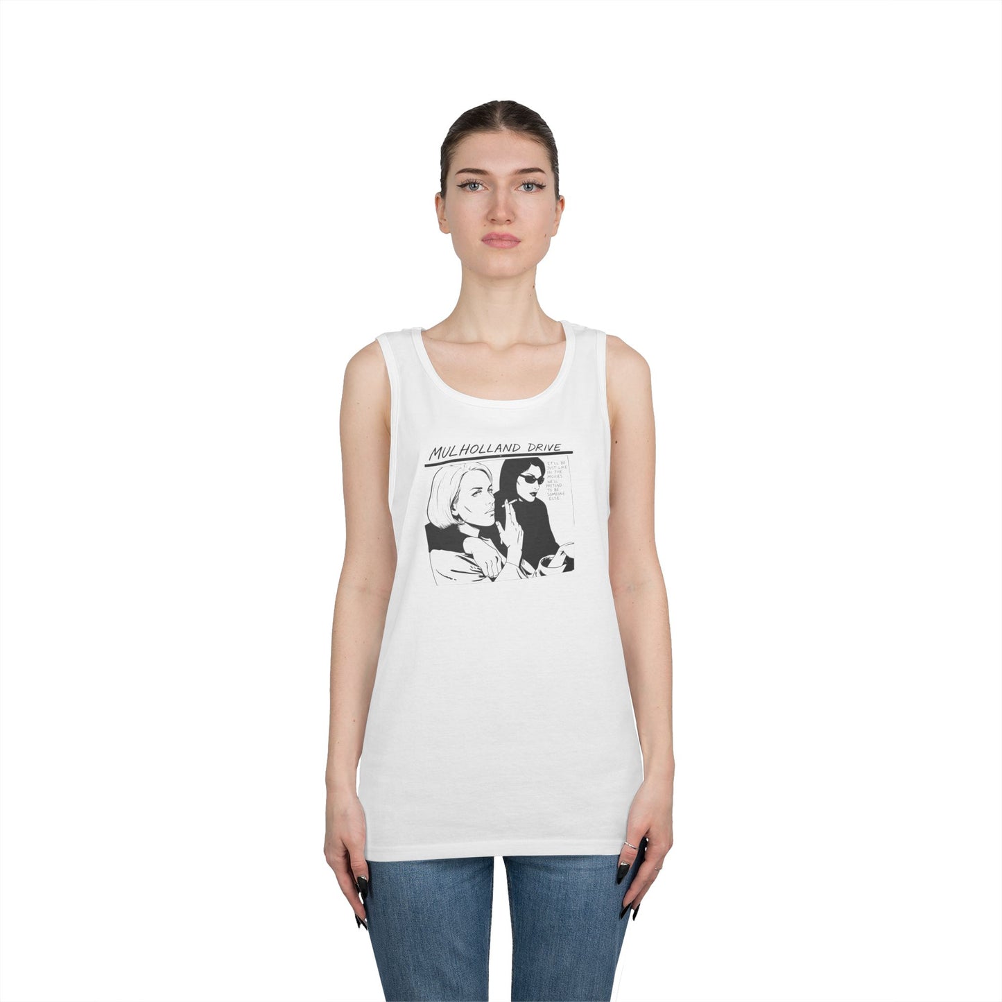 Mulholland Drive Sonic Youth Tank Top