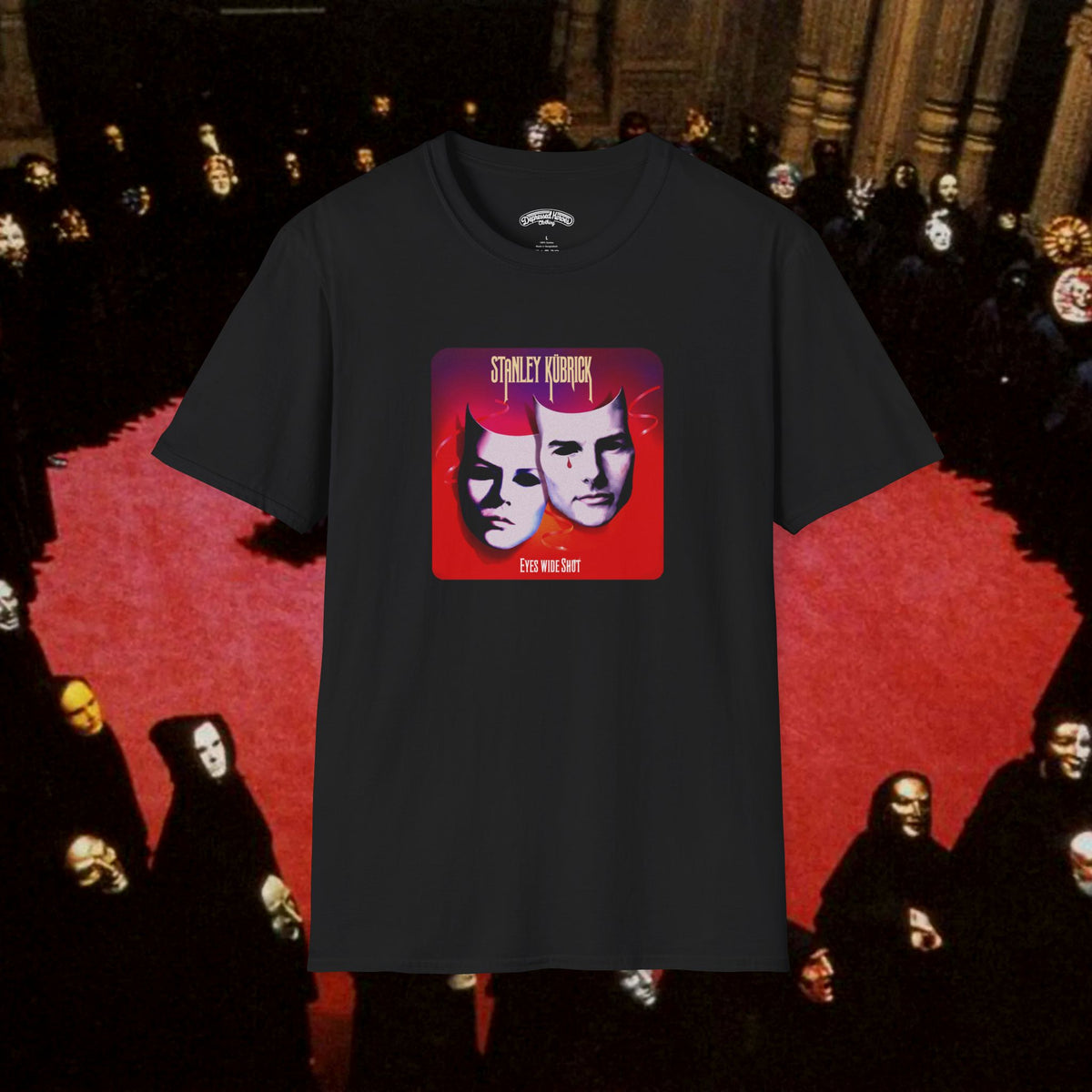 Eyes Wide Shut meet the Crüe mash up T-Shirt