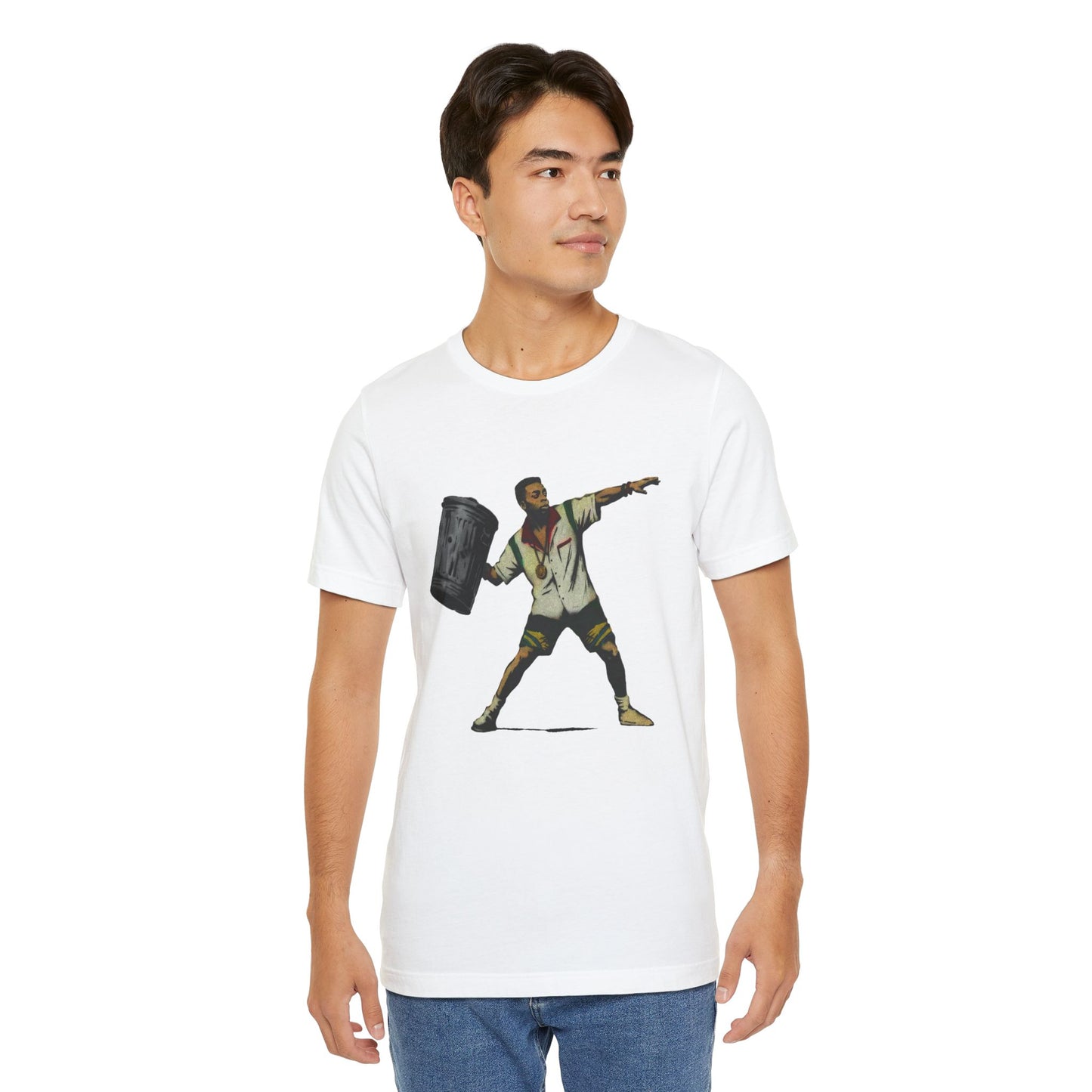Banksy meets Spike Lee Do The Right Thing t-shirt