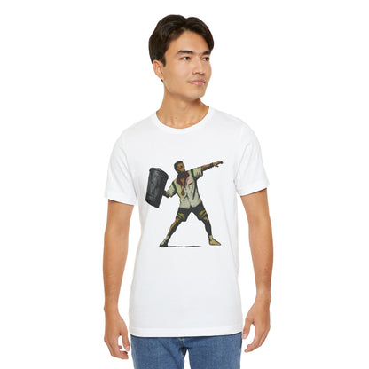 Banksy meets Spike Lee Do The Right Thing t-shirt