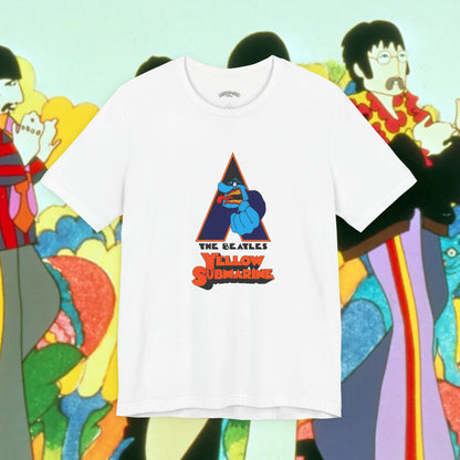Yellow Submarine meets Clockwork Orange  Retro Beatles-Kubrick parody T-Shirt